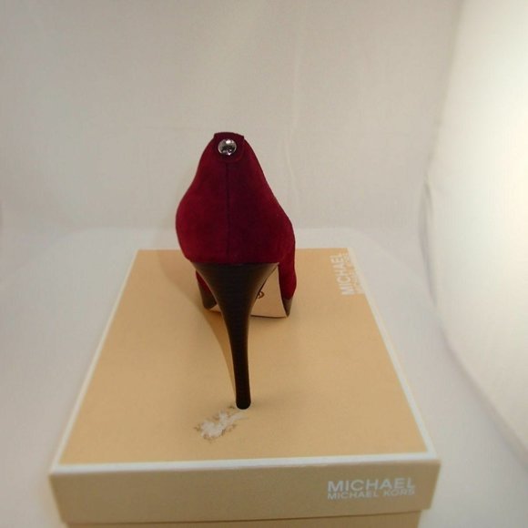 NIB MICHAEL KORS MK 40T2YOHP1S BORDEAUX PLATFORM 9 - Picture 3 of 8